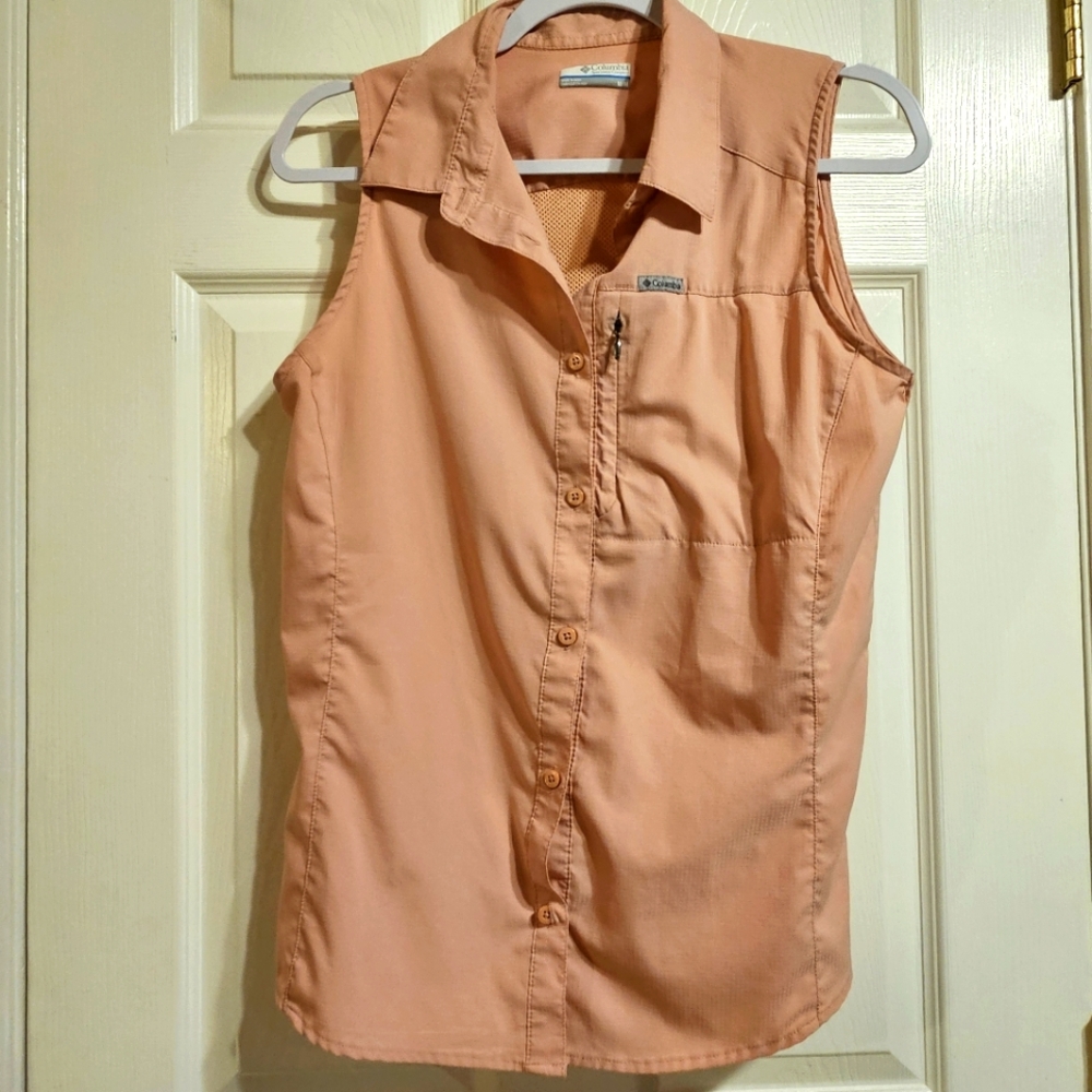 Columbia Women's PFG Tamiami Tank Top Sz M